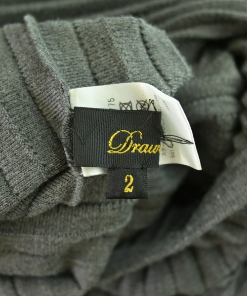 Drawer（ドロワー）ひざ丈スカート グレー サイズ:2(M位) レディース/2200689648144