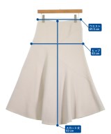 Drawer（ドロワー）ロング・マキシ丈スカート 白 サイズ:36(S位) レディース/2200690441017