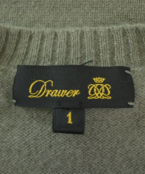 Drawer（ドロワー）ニット・セーター カーキ サイズ:1(S位) レディース/2200689794070