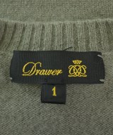 Drawer（ドロワー）ニット・セーター カーキ サイズ:1(S位) レディース/2200689794070