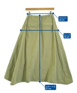 Drawer（ドロワー）ロング・マキシ丈スカート 緑 サイズ:36(S位) レディース/2200687750115