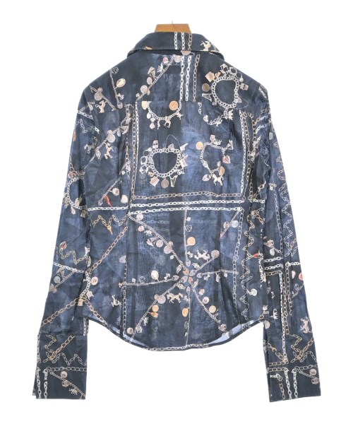 Paul Smith BLACK（ポールスミスブラック）カジュアルシャツ 紺 サイズ:42(L位) レディース/2200608322018