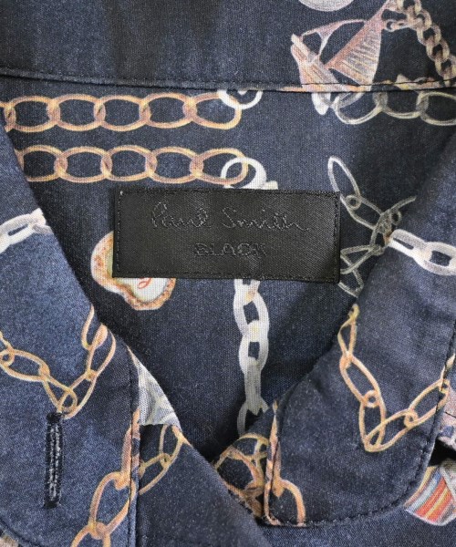 Paul Smith BLACK（ポールスミスブラック）カジュアルシャツ 紺 サイズ:42(L位) レディース/2200608322018