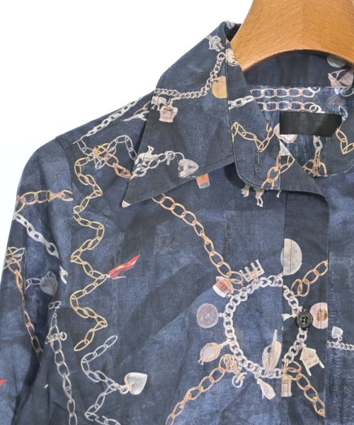 Paul Smith BLACK（ポールスミスブラック）カジュアルシャツ 紺 サイズ:42(L位) レディース/2200608322018