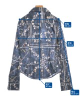 Paul Smith BLACK（ポールスミスブラック）カジュアルシャツ 紺 サイズ:42(L位) レディース/2200608322018