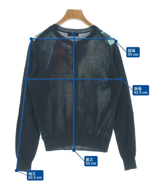Paul Smith BLACK（ポールスミスブラック）カーディガン 紺 サイズ:M レディース/2200688832018