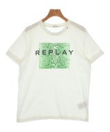 REPLAY（リプレイ）Tシャツ・カットソー 白 サイズ:XS レディース/2200624204022