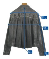 REPLAY（リプレイ）デニムジャケット グレー サイズ:S レディース/2200638365047
