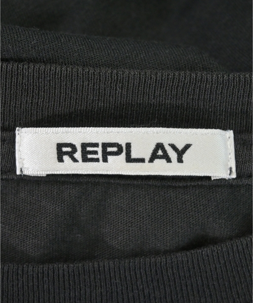 REPLAY（リプレイ）Tシャツ・カットソー 黒 サイズ:XS レディース/2200612596016