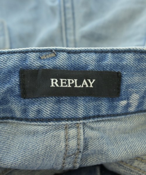 REPLAY（リプレイ）ショートパンツ 青 サイズ:23(XS位) レディース/2200609701027
