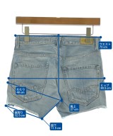 REPLAY（リプレイ）ショートパンツ 青 サイズ:23(XS位) レディース/2200609701027
