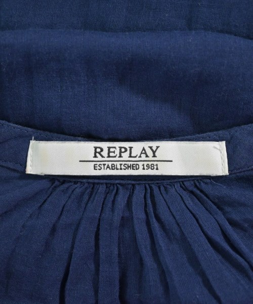 REPLAY（リプレイ）ブラウス 青 サイズ:XXS レディース/2200679672012