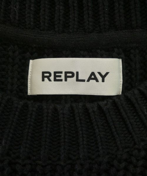 REPLAY（リプレイ）ニット・セーター 黒 サイズ:M レディース/2200660017013