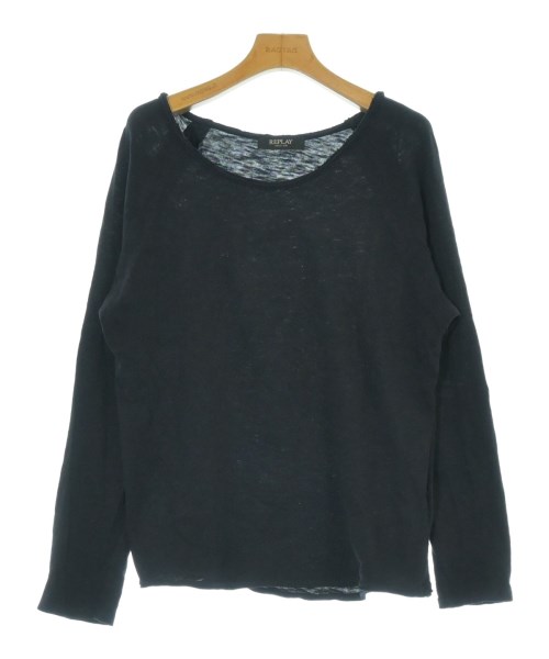 REPLAY(リプレイ)Tシャツ・カットソー 黒 サイズ:S/2200689483059