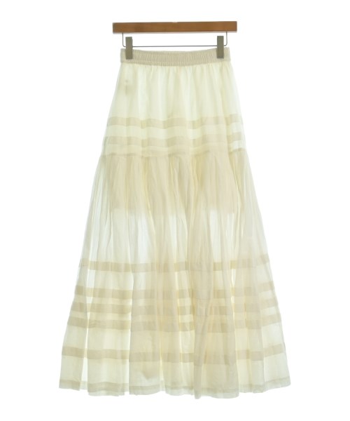 ENCHANTEMENT...?（エンチェンジメント）ロング・マキシ丈スカート 白 サイズ:F レディース/2200607606195