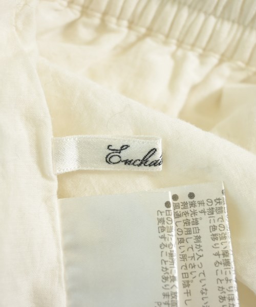 ENCHANTEMENT...?（エンチェンジメント）ロング・マキシ丈スカート 白 サイズ:F レディース/2200607606195