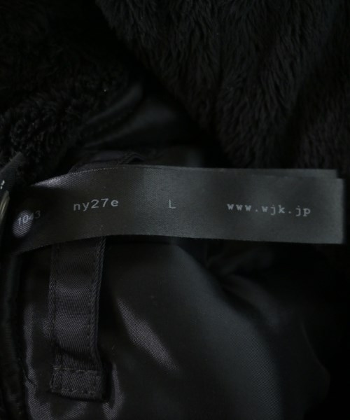 wjk（ダブルジェイケイ）ミリタリーブルゾン 黒 サイズ:L メンズ/2200618752089