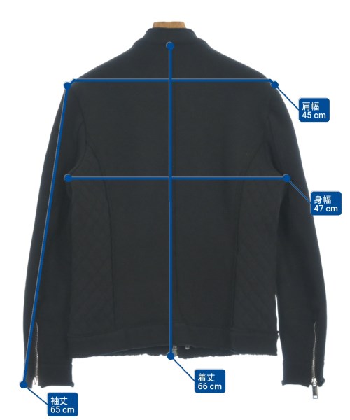 wjk（ダブルジェイケイ）ライダース 黒 サイズ:M メンズ/2200623277034