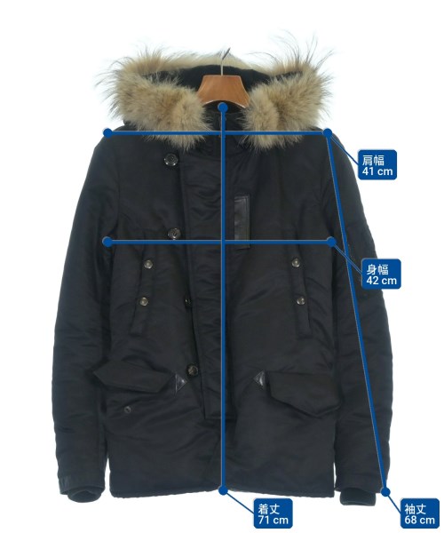 wjk（ダブルジェイケイ）ミリタリーブルゾン 黒 サイズ:S メンズ/2200621792010