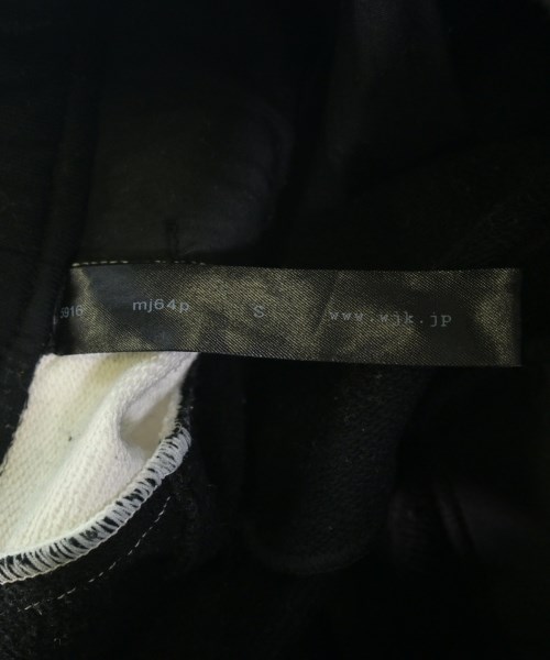 wjk（ダブルジェイケイ）スウェットパンツ 黒 サイズ:S メンズ/2200633885045