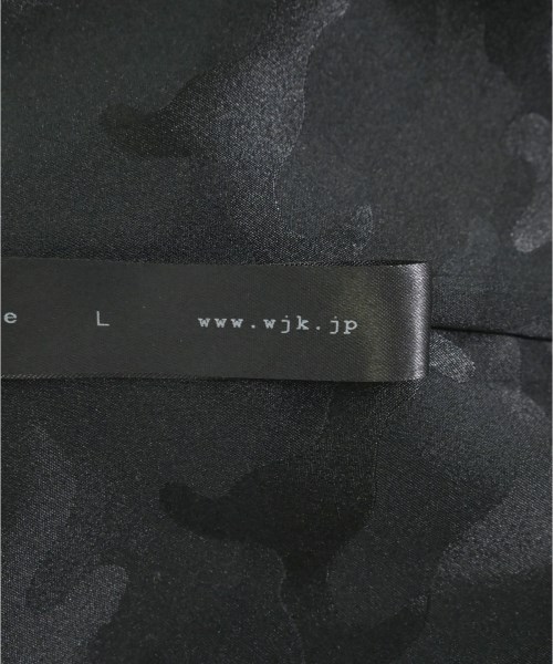 wjk（ダブルジェイケイ）カジュアルジャケット 黒 サイズ:L メンズ/2200612021013