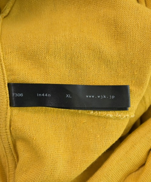 wjk（ダブルジェイケイ）Tシャツ・カットソー 黄 サイズ:XL メンズ/2200673039064