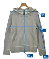 wjk（ダブルジェイケイ）パーカー グレー サイズ:L メンズ/2200673992178