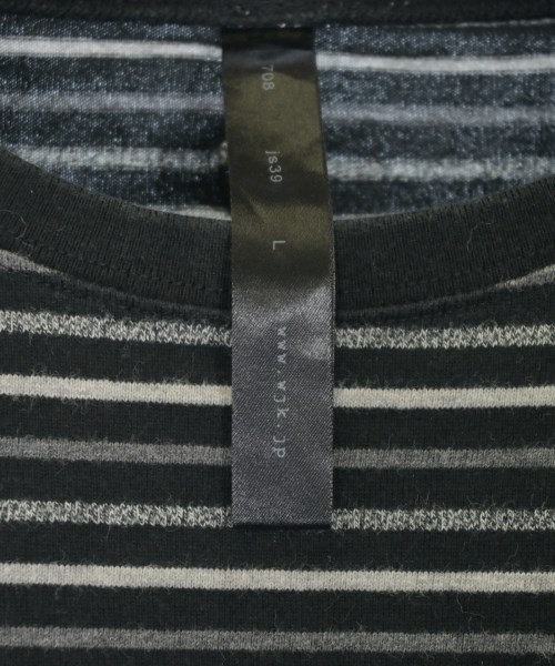 wjk（ダブルジェイケイ）Tシャツ・カットソー 黒 サイズ:L メンズ/2200678141243