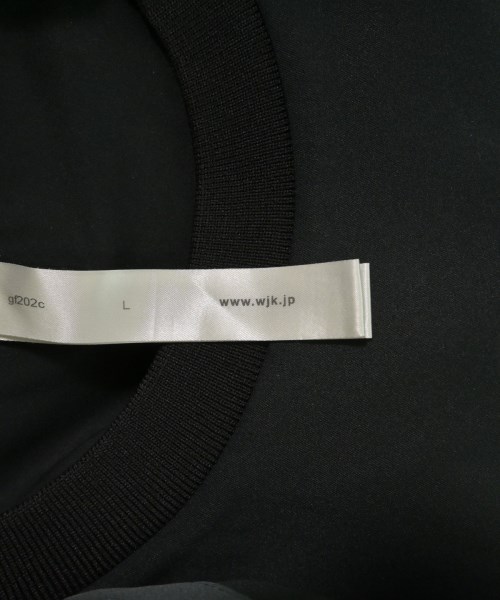 wjk（ダブルジェイケイ）Tシャツ・カットソー 黒 サイズ:L メンズ/2200648936336