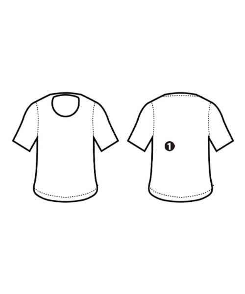 wjk（ダブルジェイケイ）Tシャツ・カットソー 白 サイズ:M メンズ/2200633423469