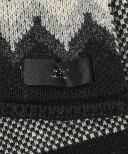 wjk（ダブルジェイケイ）マフラー 黒 サイズ:- メンズ/2200646057033