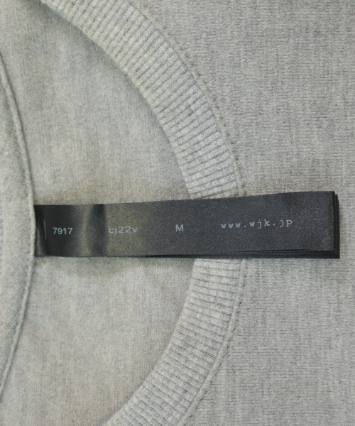 wjk（ダブルジェイケイ）Tシャツ・カットソー グレー サイズ:M メンズ/2200702862014