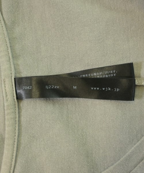 wjk（ダブルジェイケイ）Tシャツ・カットソー グレー サイズ:M メンズ/2200672208072