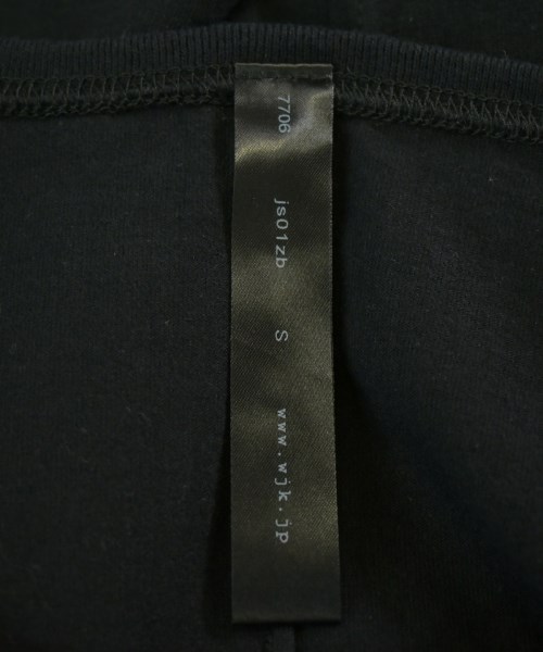 wjk（ダブルジェイケイ）Tシャツ・カットソー 黒 サイズ:S メンズ/2200728619777