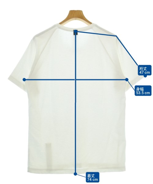 wjk（ダブルジェイケイ）Tシャツ・カットソー 白 サイズ:L メンズ/2200719386107