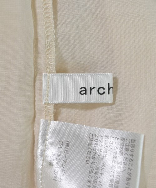 archives（アルシーヴ）カジュアルシャツ ベージュ サイズ:F レディース/2200668646031