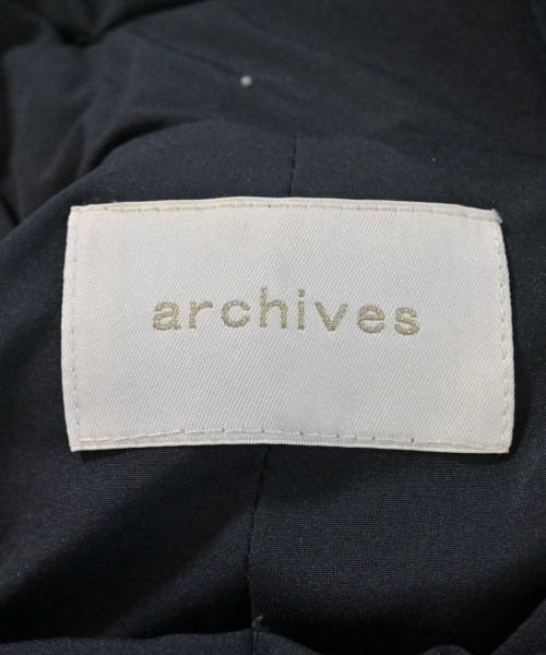 archives（アルシーヴ）ダウンジャケット/ダウンベスト 紺 サイズ:M レディース/2200673046017