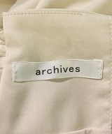 archives（アルシーヴ）ロング・マキシ丈スカート 白 サイズ:M レディース/2200670663101
