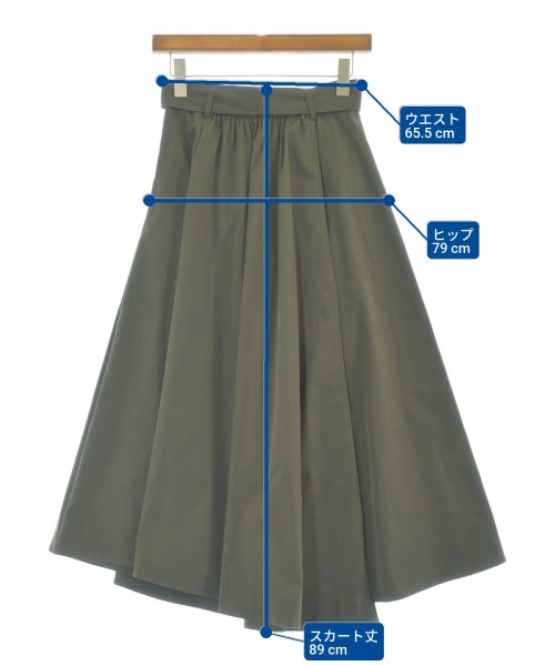 archives（アルシーヴ）ロング・マキシ丈スカート カーキ サイズ:-(M位) レディース/2200672190025