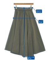 archives（アルシーヴ）ロング・マキシ丈スカート カーキ サイズ:-(M位) レディース/2200672190025