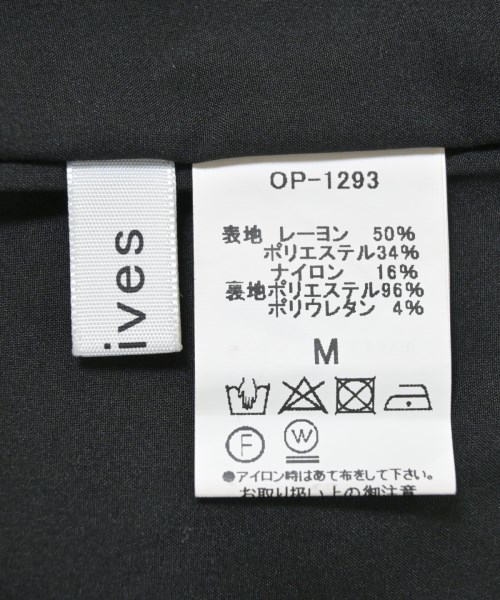 archives（アルシーヴ）ワンピース 黒 サイズ:M レディース/2200671182199