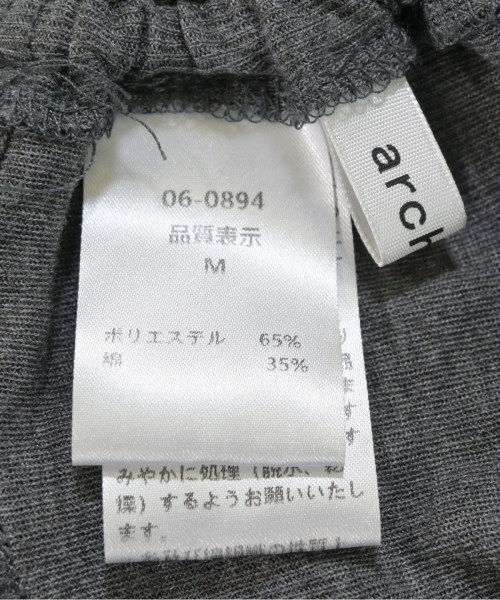 archives（アルシーヴ）Tシャツ・カットソー グレー サイズ:M レディース/2200676275018