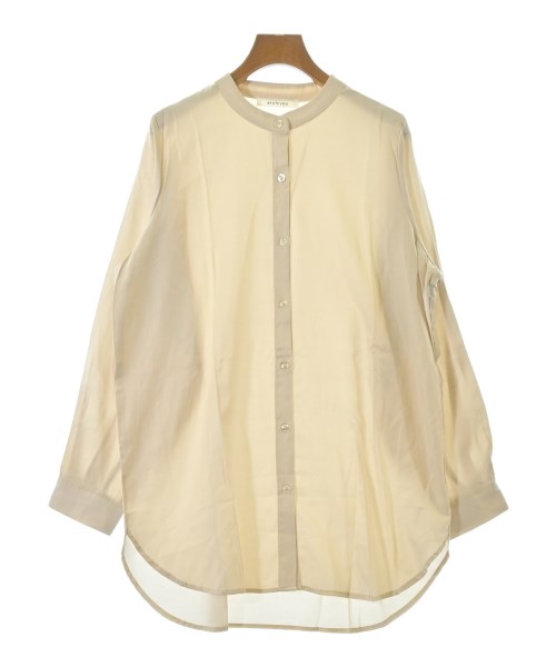 archives（アルシーヴ）カジュアルシャツ ベージュ サイズ:M レディース/2200674625143