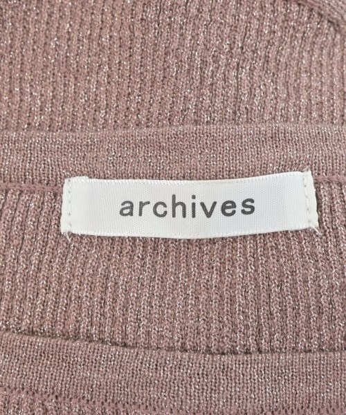 archives（アルシーヴ）ワンピース ピンク サイズ:F レディース/2200693070047