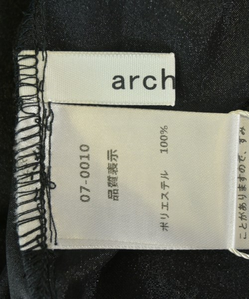 archives（アルシーヴ）シャツワンピース 黒 サイズ:-(M位) レディース/2200697889201