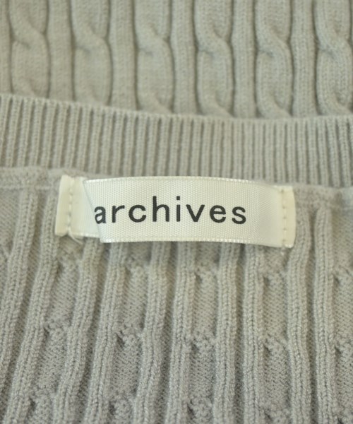 archives（アルシーヴ）カーディガン グレー サイズ:M レディース/2200700011063