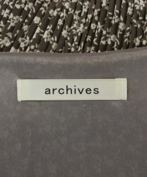 archives（アルシーヴ）ワンピース 茶 サイズ:-(XS位) レディース/2200708405017