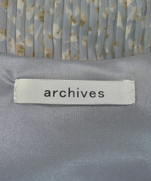 archives（アルシーヴ）ワンピース 青 サイズ:-(XS位) レディース/2200711054035
