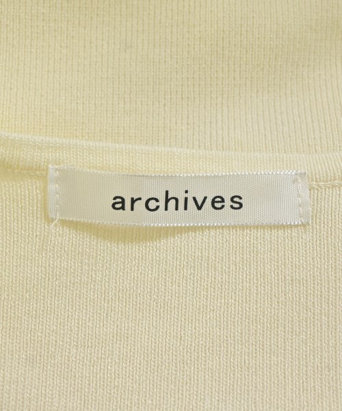 archives（アルシーヴ）ニット・セーター 白 サイズ:M レディース/2200711054066
