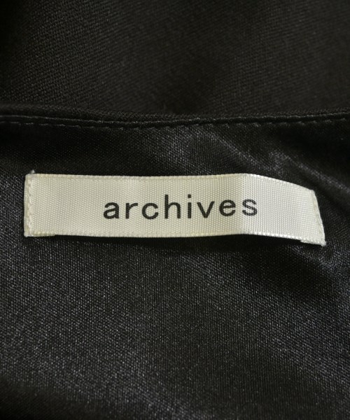 archives（アルシーヴ）ワンピース 黒 サイズ:-(L位) レディース/2200711122048